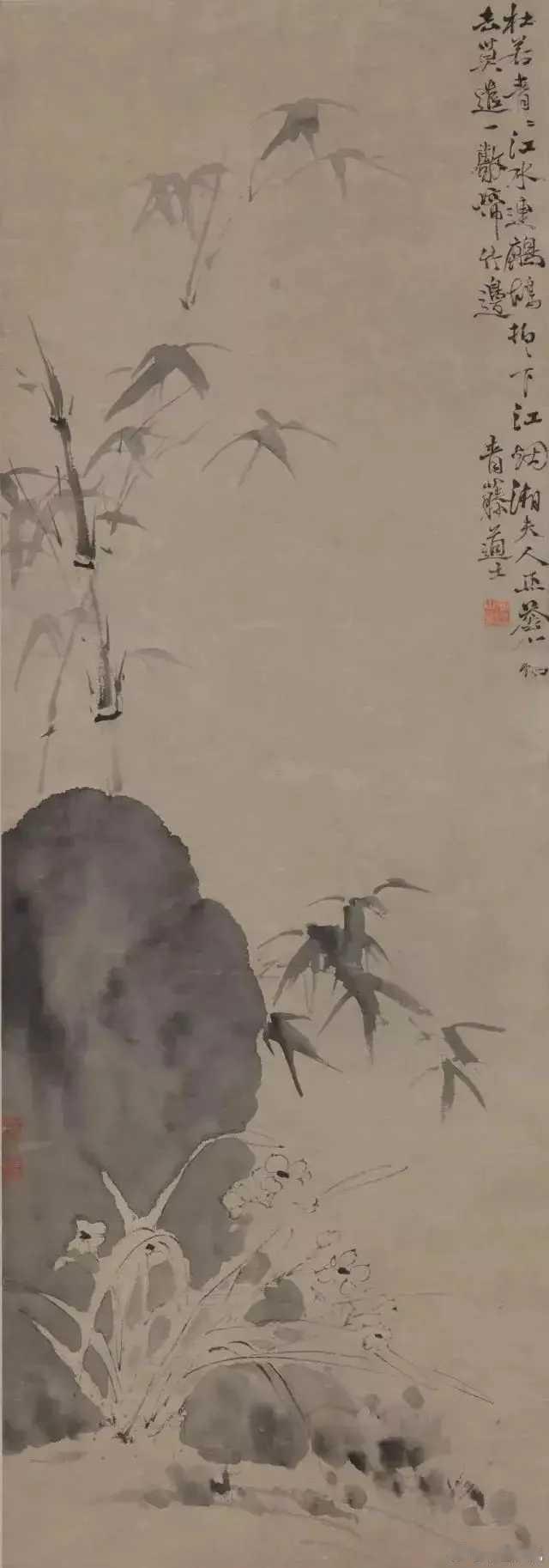 徐渭，明代著名书画家。他是中国“泼墨大写意画派”创始人、“青藤画派”之鼻祖，其画