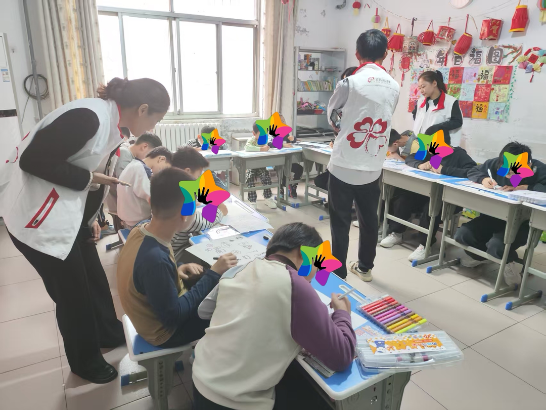 用画笔绘幸福 以关爱暖童心——百年人寿菏泽中支开展公益绘画活动