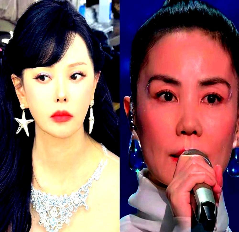 砸了上百万保养，脸却僵得像发面馒头，伊能静这波输得不冤。你看她春晚那几张生