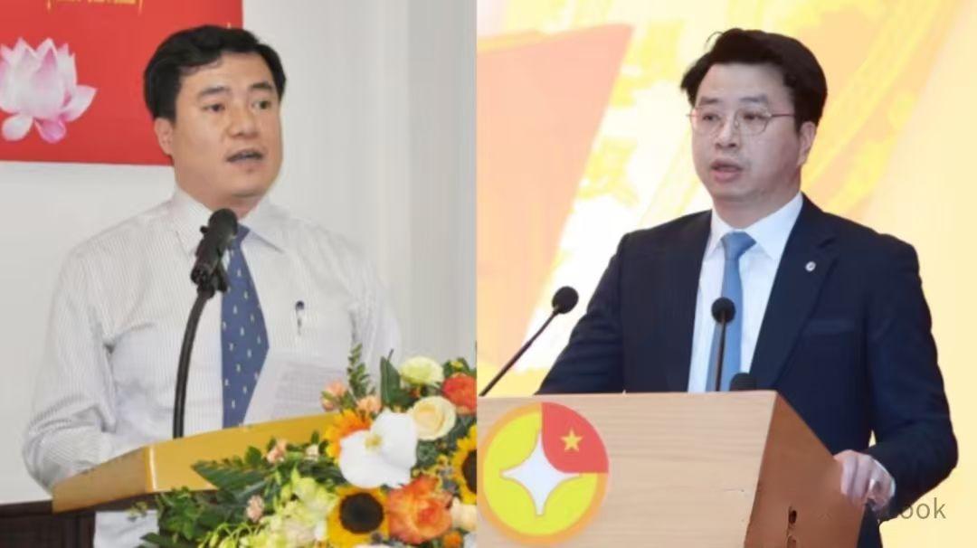 不简单！越南四驾马车的后代们开始在政坛亮相～～都知道阮晋勇的两个儿子阮青毅和