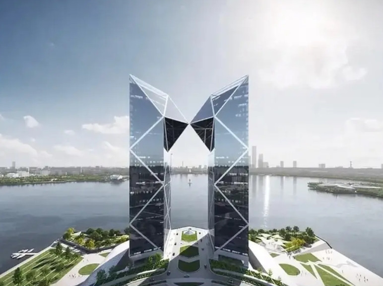 上海浦东的新地标新高楼要来了！！！设计者是建筑大师“贝聿铭”贝老在30多年前