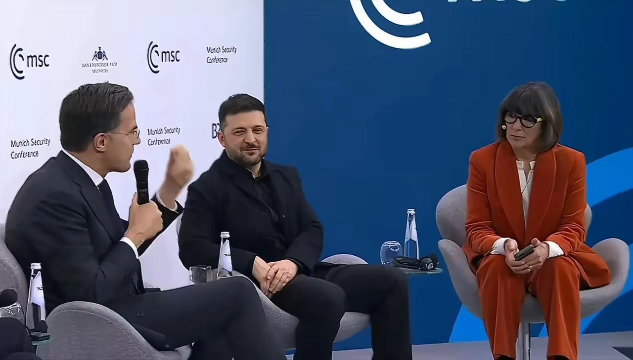 在慕尼黑安全会议上，北约秘书长吕特在和乌克兰总统泽连斯基交谈时语出惊人，称他曾和