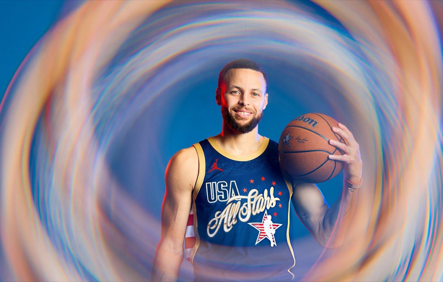 库里不打全明星，拍个全明星定妆照，怎么说今年全明星宣发都好随意，走个过场似的…2