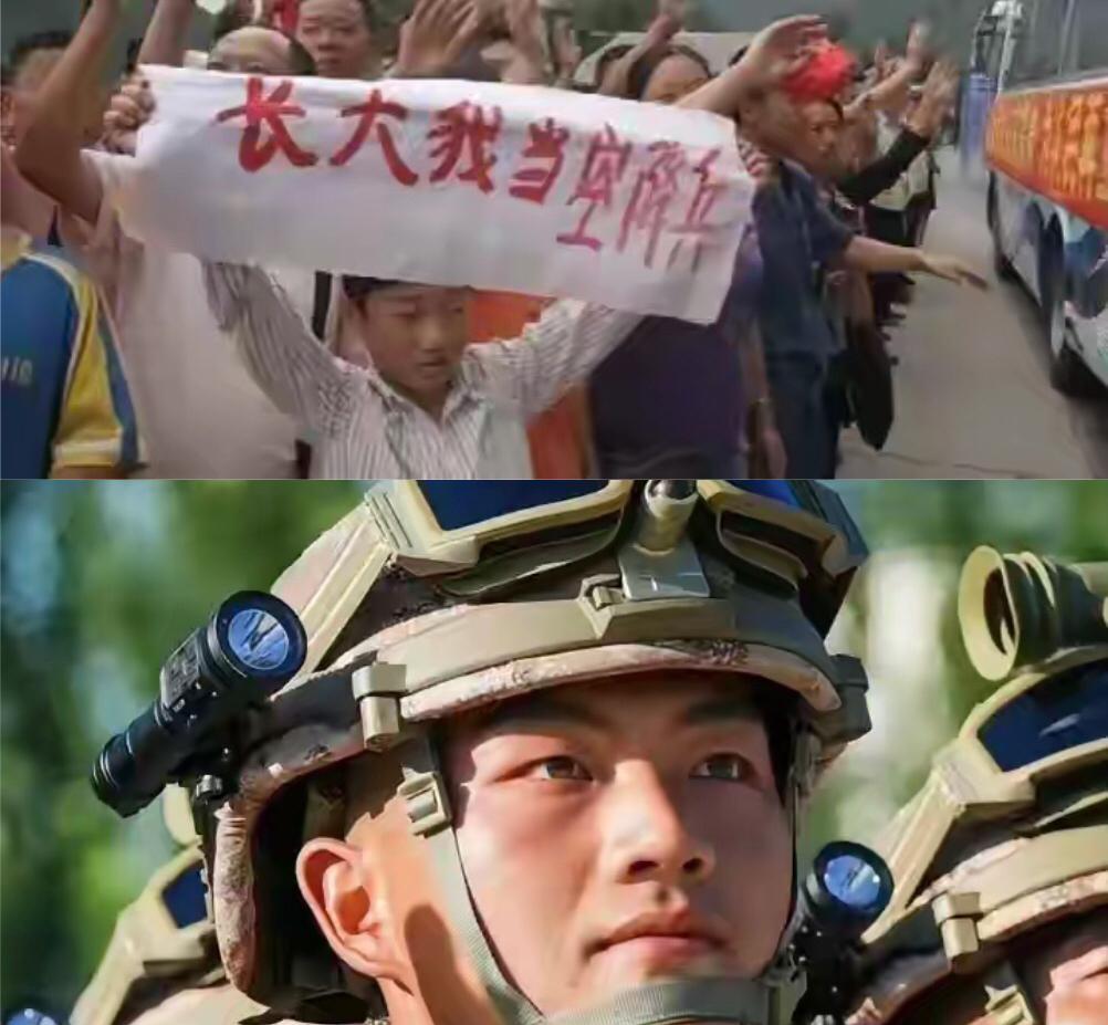 原来真的是他！阅兵队伍有当年汶川地震中被救的男孩，他说“长大我当空降兵”，