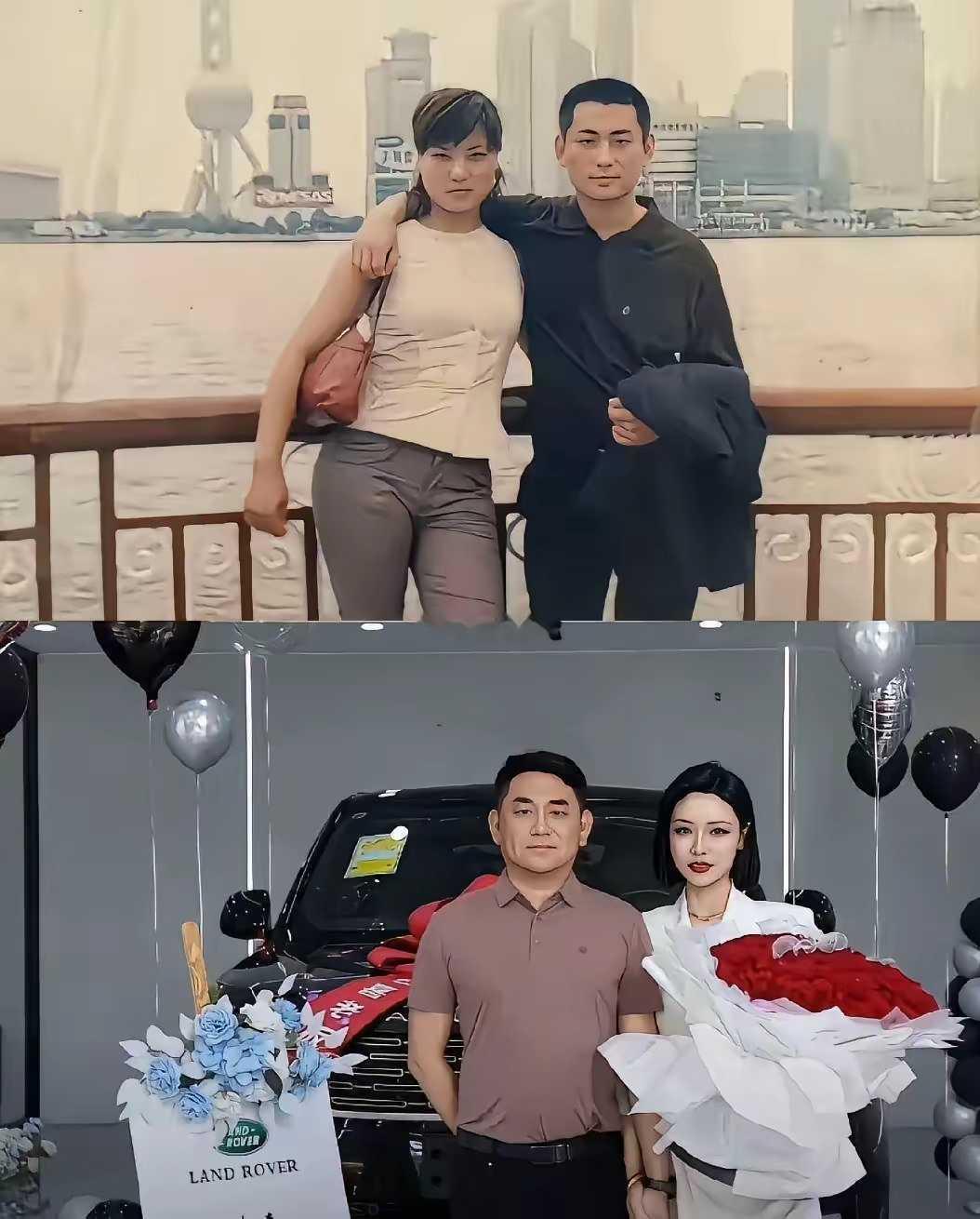 这是有钱了，把老婆给换了吗？​​​​