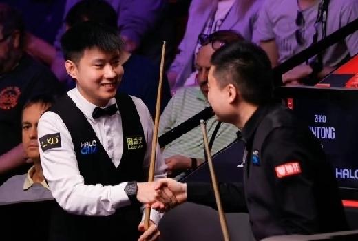 中国德比，印象最深的还是赵心童对老大哥的尊重。明眼人都能看出来