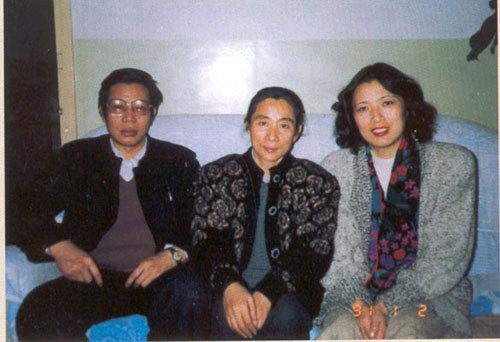 1991年，张清霖、林豆豆（林立衡）、张宁，三人时隔多年难得的私下留念。照片