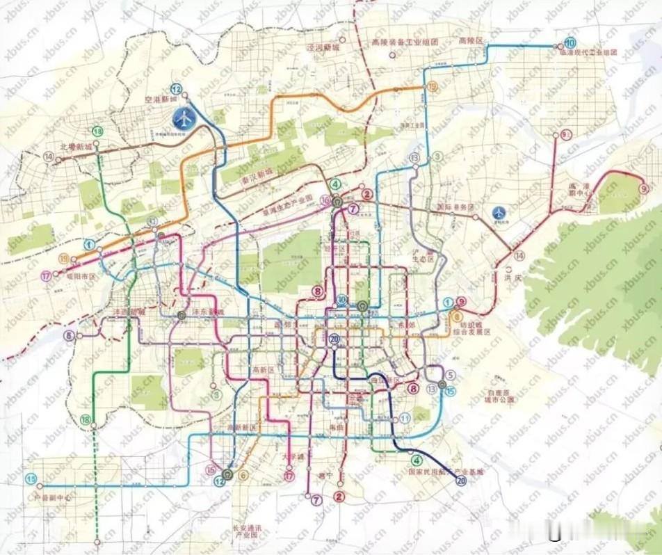 西安地铁运营里程何时超越成都？随着成都地铁30号线的开通运营，成都成功跻身一