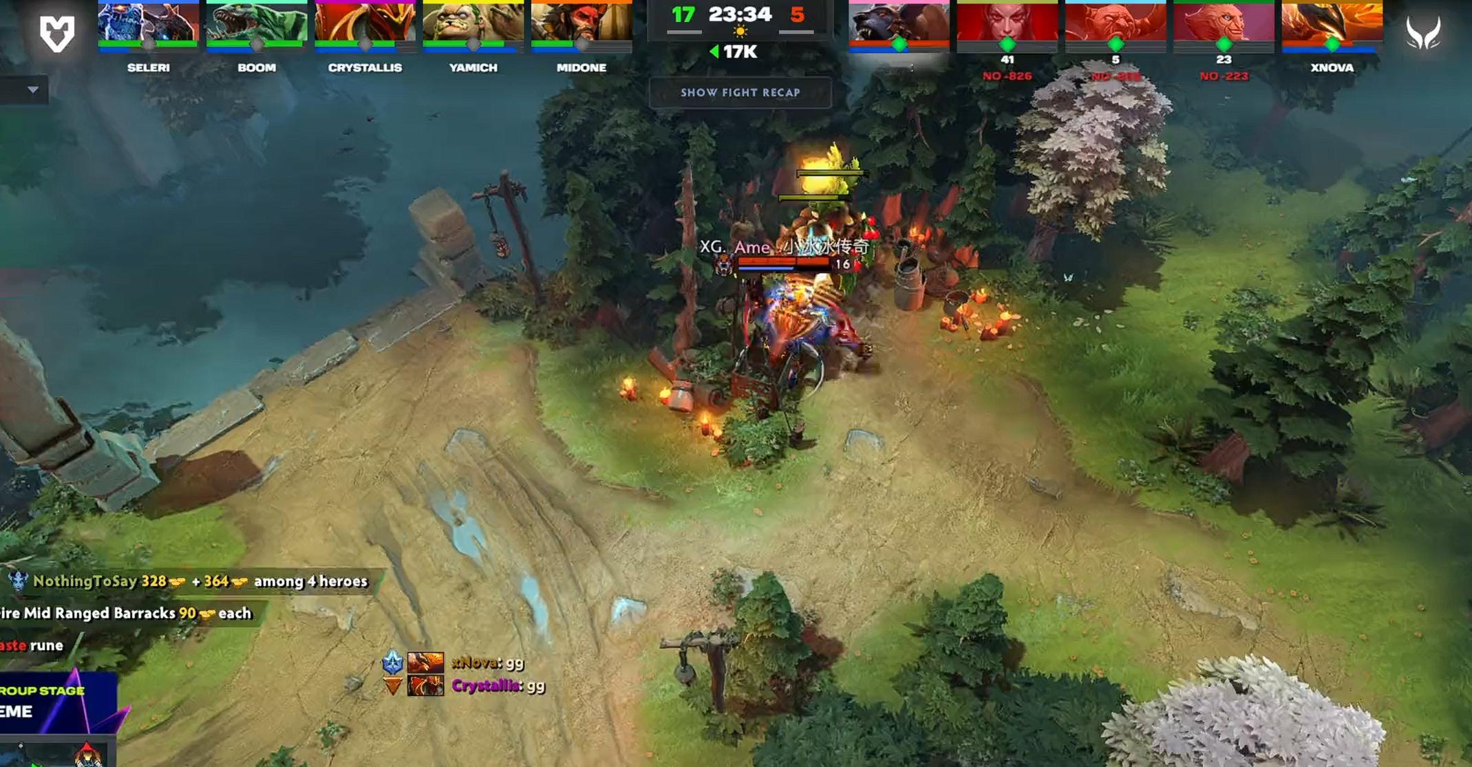 XG遭新科PGL冠军Mouz速通，这样他们就以1-1的战绩结束了今天的小组赛，当