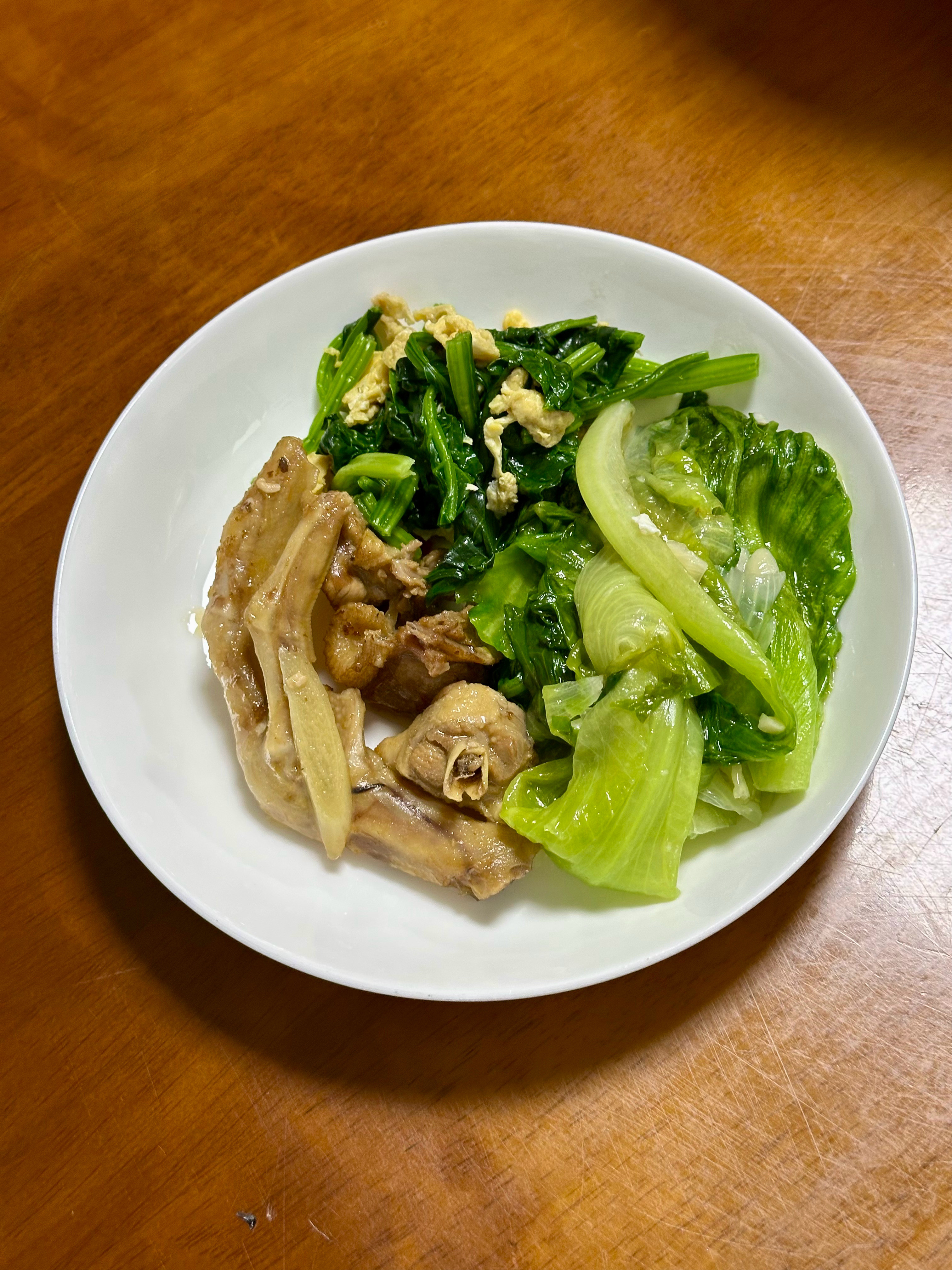 夜饭清淡点，泡子姜夹馒头安逸。​​​