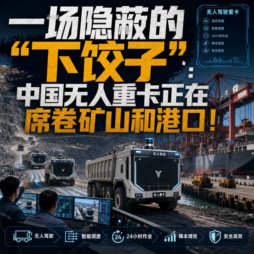 88台，4000台，45倍。这三个数字，藏着中国无人重卡最疯狂的秘密。202