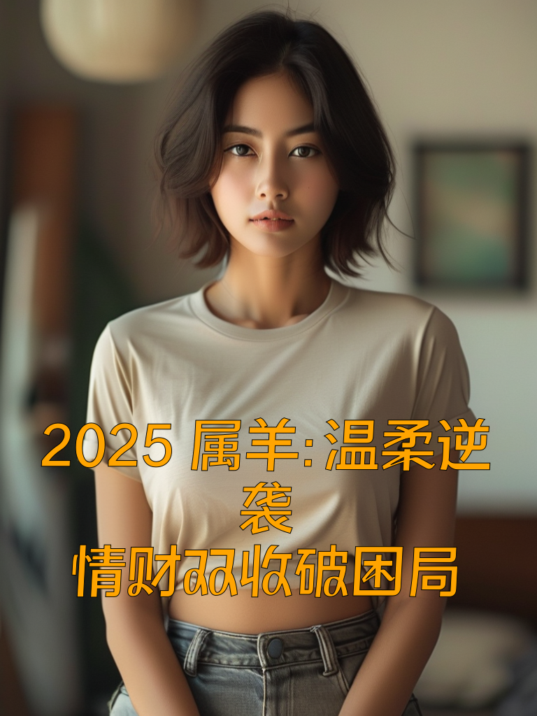 2025属羊：温柔逆袭，情财双收破困局
