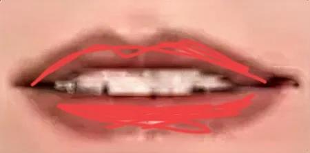 下午好姐姐们，说个红色嘴唇故事。"哎，家人们，你们听说了吗？最近有个叫‘木红
