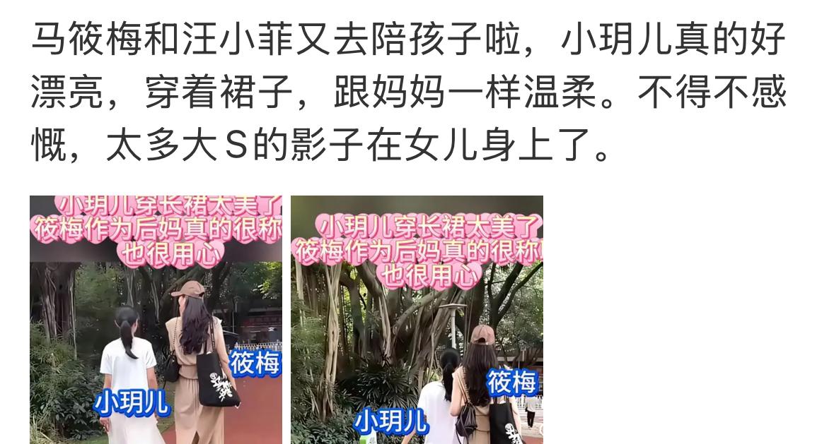 小菲的孩子们，过得好不好，也不是大家说了算。人家小梅每次都陪伴出去玩，去逛街，这