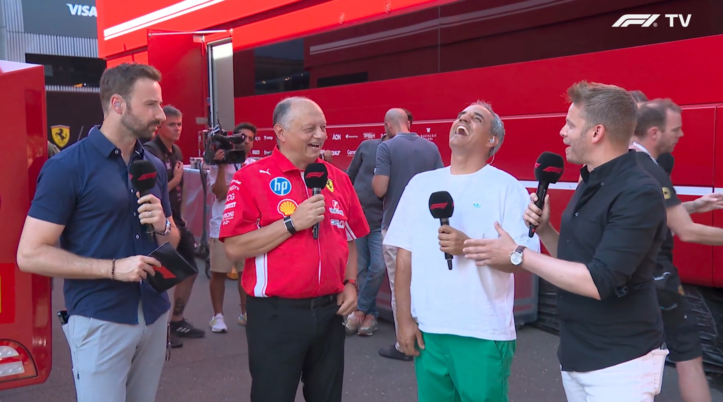 F12026F1奥地利大奖赛F1问：看起来你们的直线速度似乎还是比不上梅赛德斯