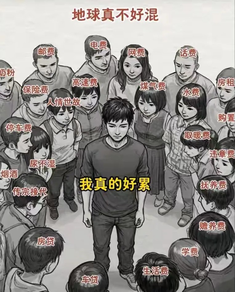 心疼了！不看不知道，一看吓一跳，男人原来这么累……