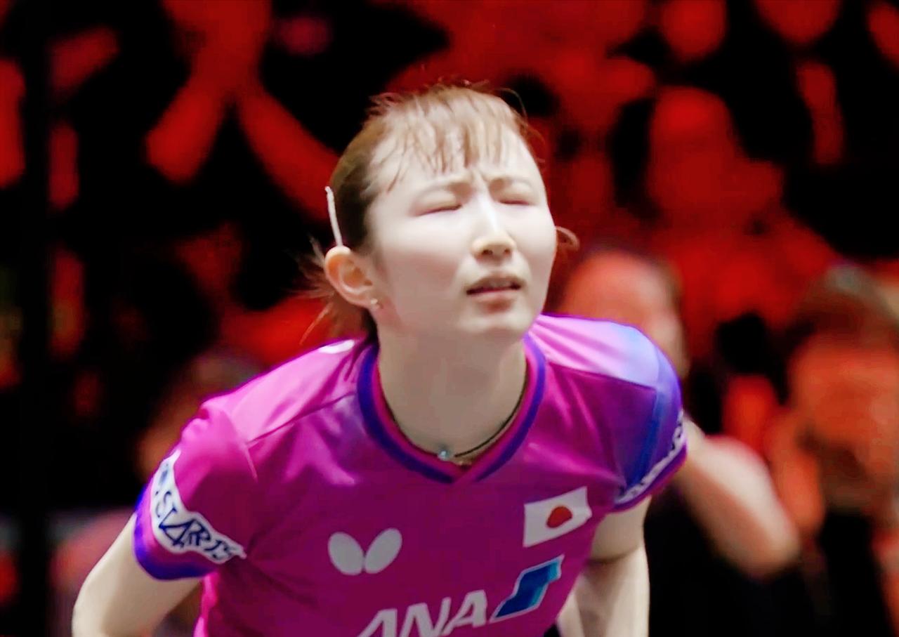 坏了！早田希娜连扳2局，和孙颖莎打平了！第一局孙颖莎11:6拿下第二局