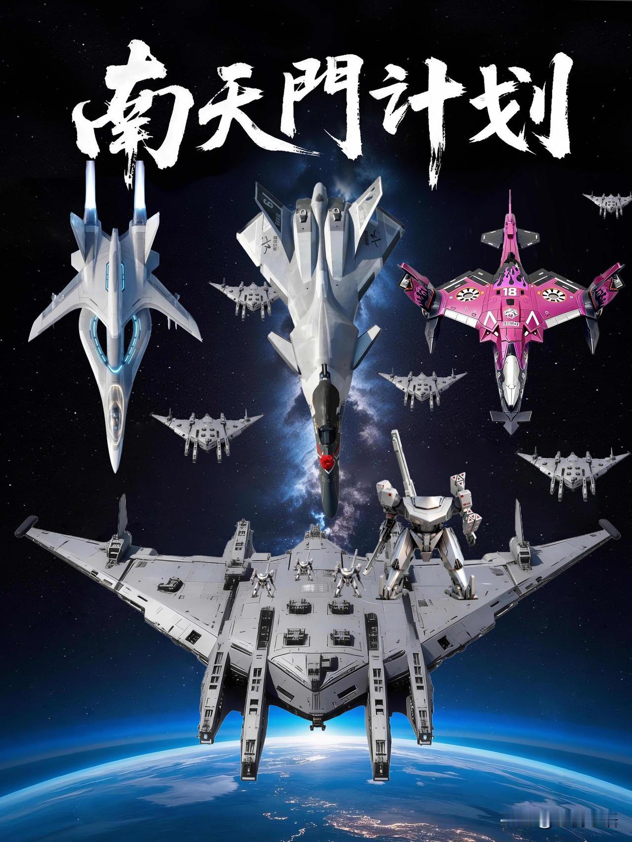 真的被南天门计划狠狠震撼到了！都说中国没有科幻，只有规划，这话一点不假。以前