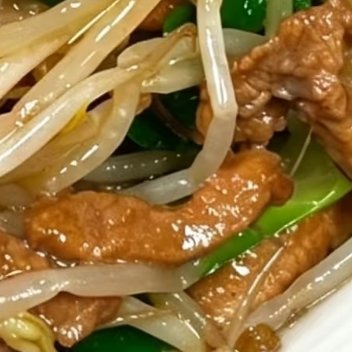 苏新皓豆芽炒肉给你们整理了超详细的零失败教程1️⃣瘦肉切丝，加生抽、盐、少许老