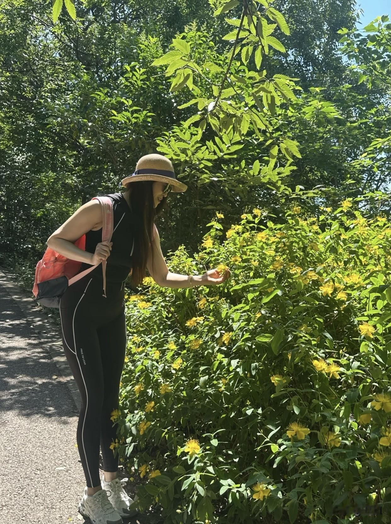 在山顶享受阳光和美景。为何有些女性越老越有魅力?