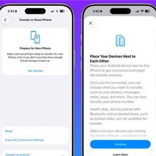 iPhone安卓无缝换机现在能直接无缝换机了？这是要两大生态终于不打架了？那如果