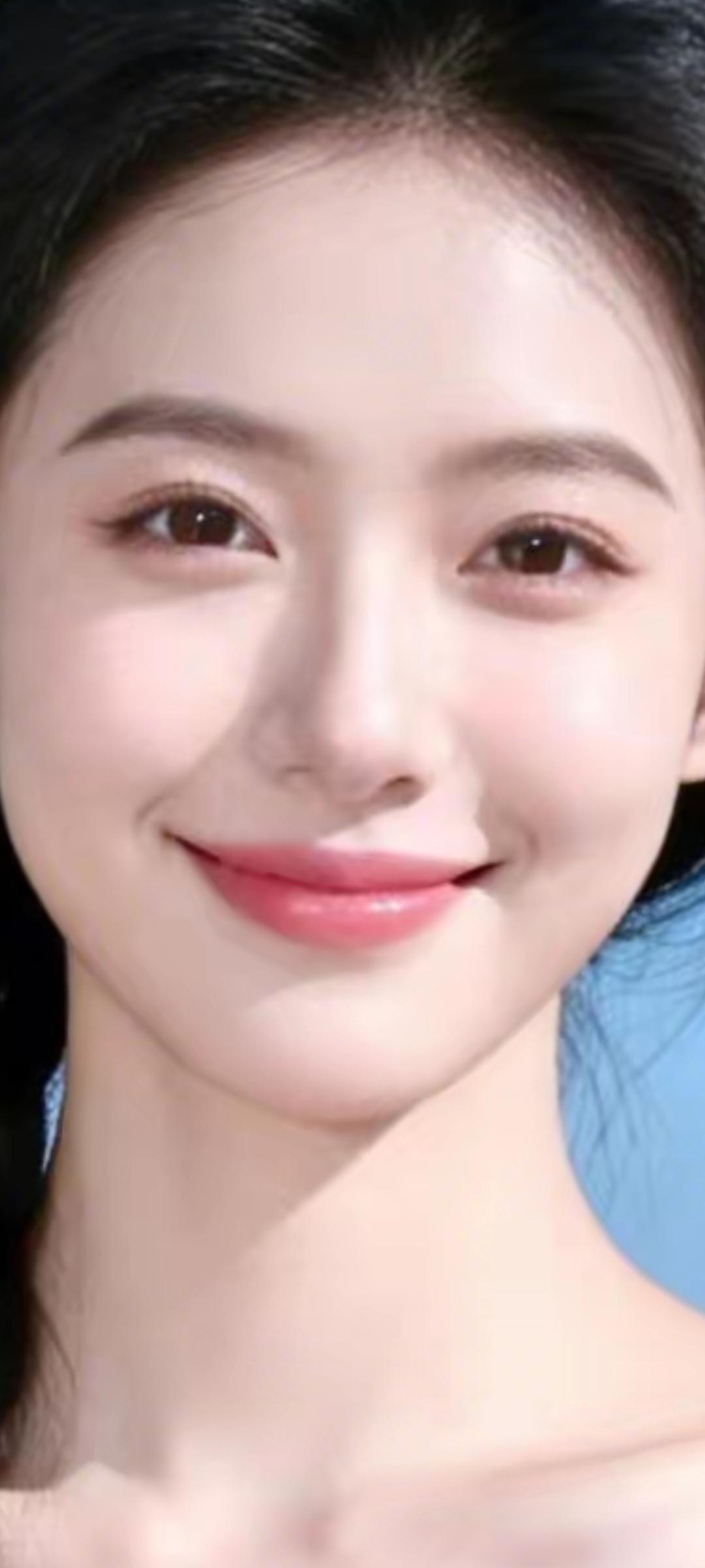 甜美笑容，元气满满，少女心爆棚！😊✨