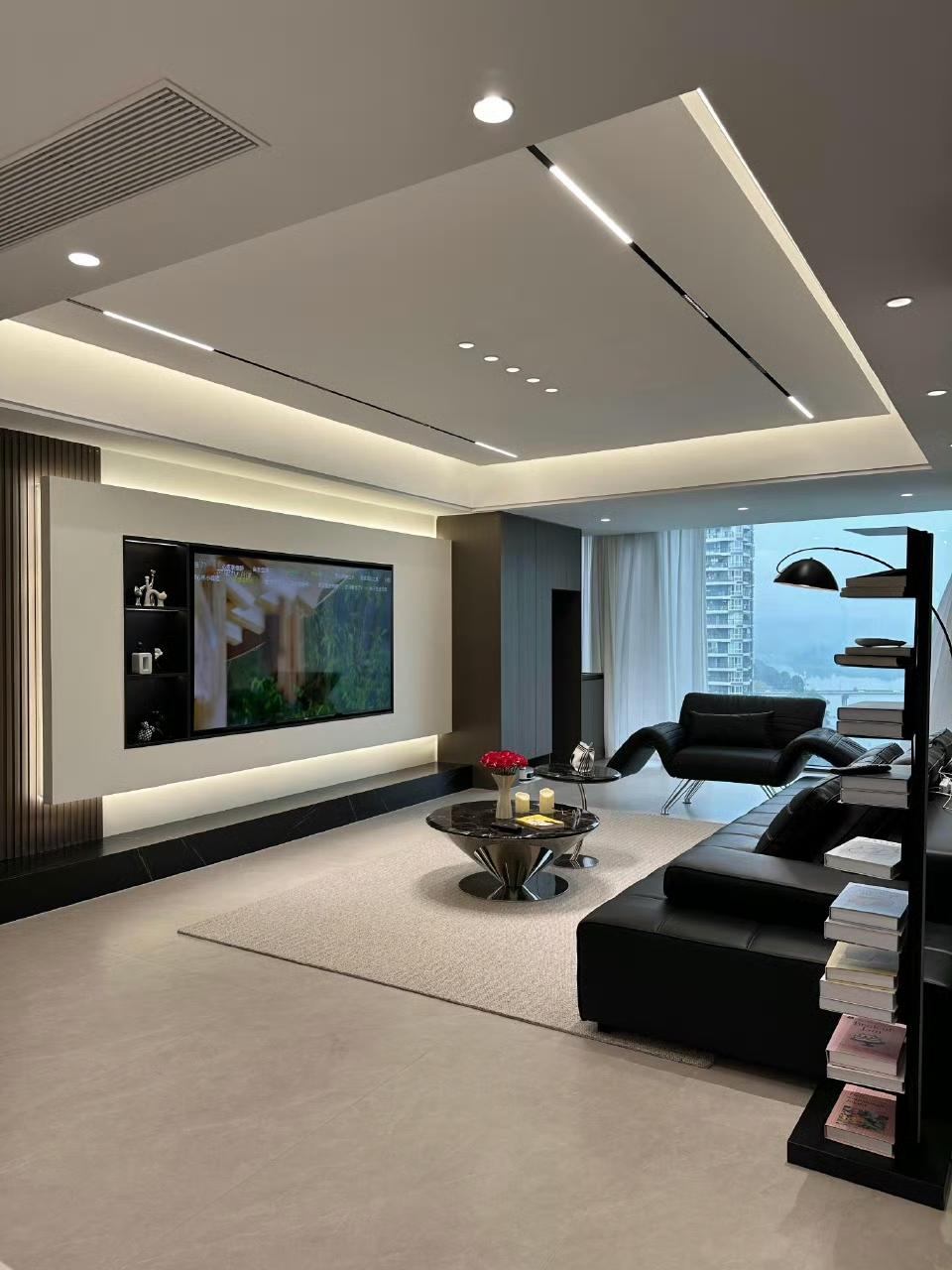 98平意式极简风小家，简洁又大气。家居装修装修​​​简约式装修时尚极简风装修