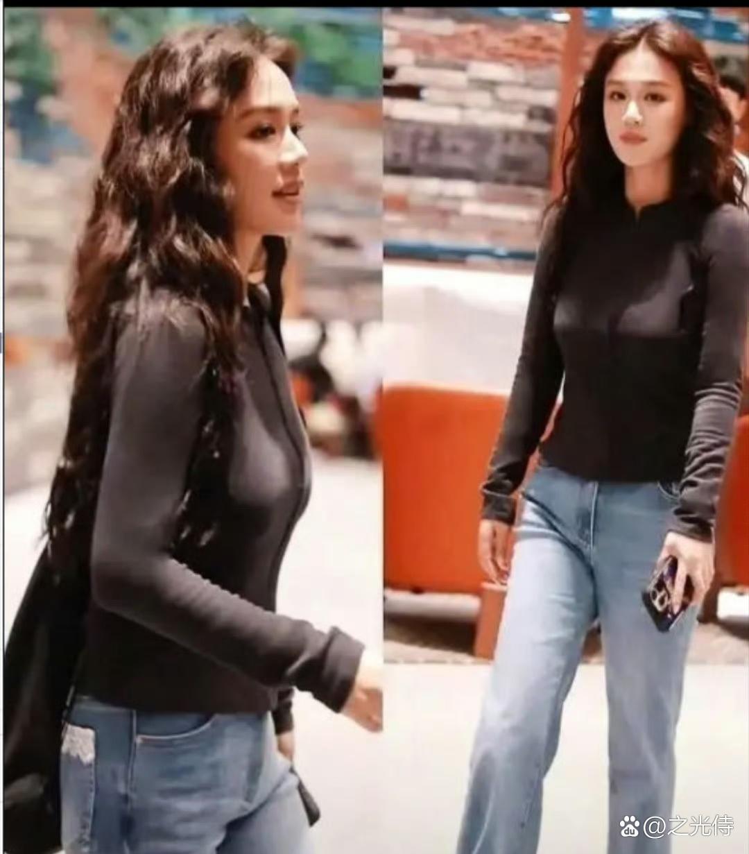 马思纯从160斤瘦到了90斤，现在的她太好看了吧。