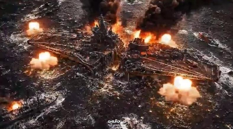 伊朗发布击沉航母视频，要把林肯号劈成两半，特朗普碰上硬茬了这次特朗普算是真碰上