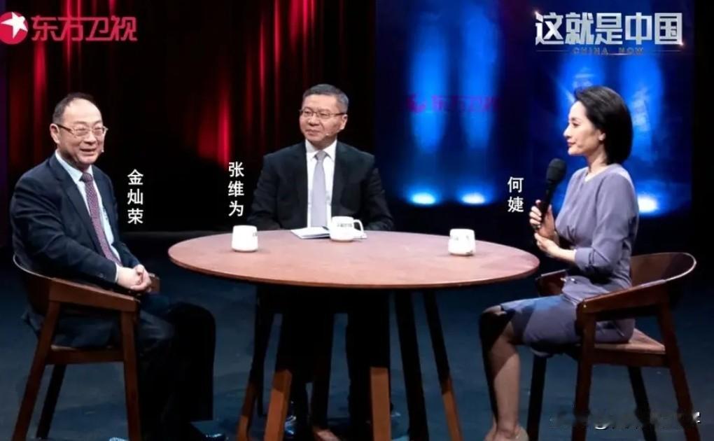 网上有很多人骂金灿荣和张维为，骂得很难听，这些人很无聊，其背后有什么目的，你懂的