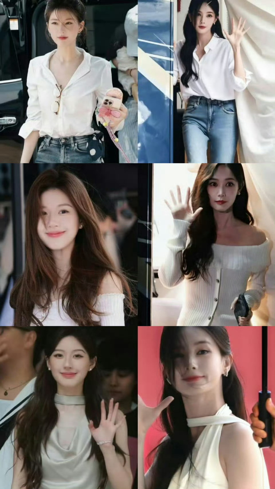 李一桐在《美人余》的造型和赵露思在《许我耀眼》的造型像不像？​​​