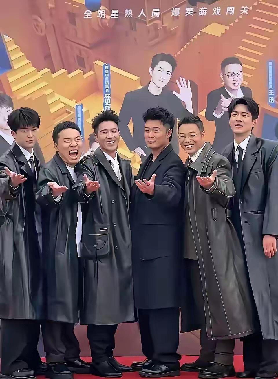 这六个人合影，我突然好想知道谁帅了