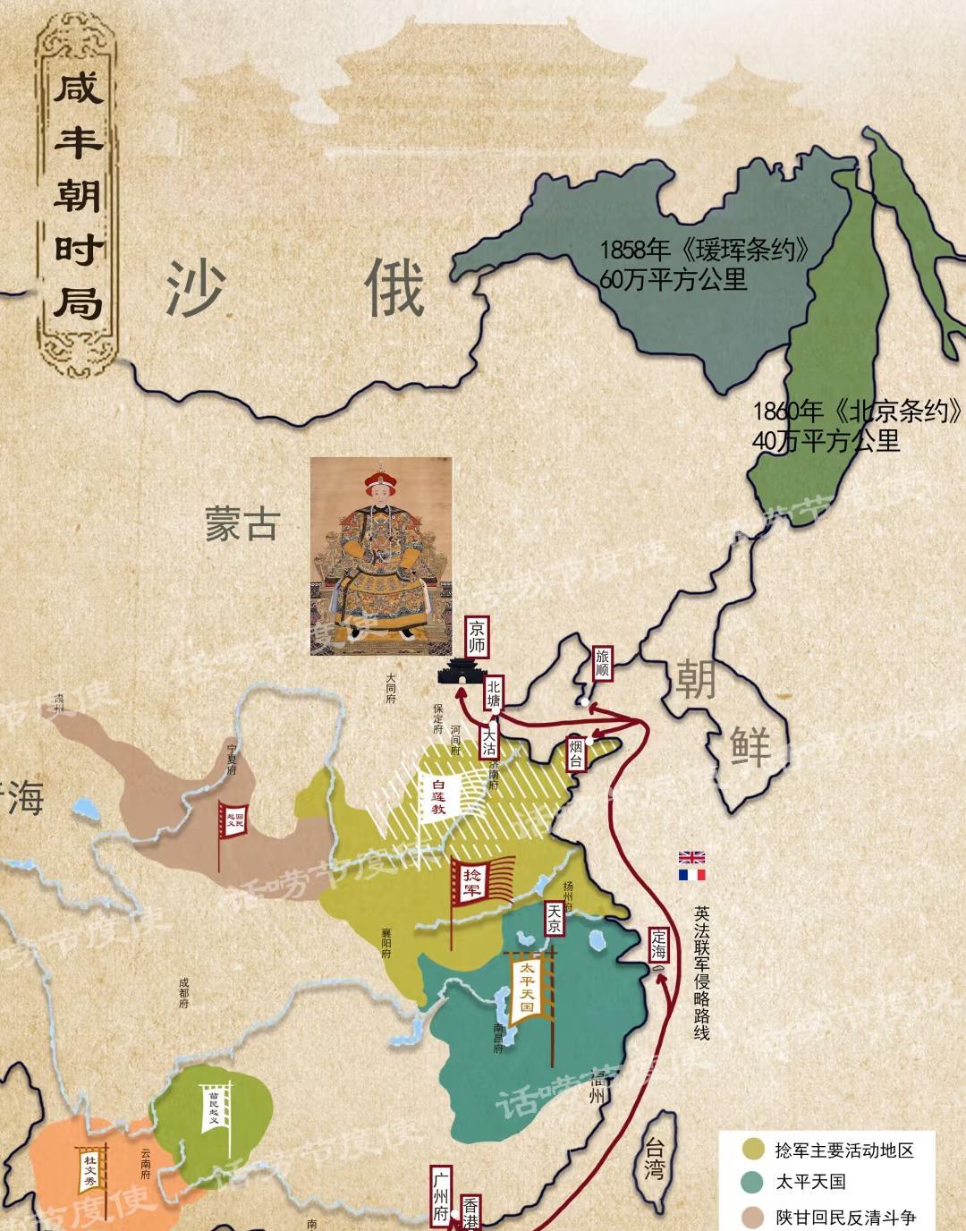 咸丰朝究竟有多难