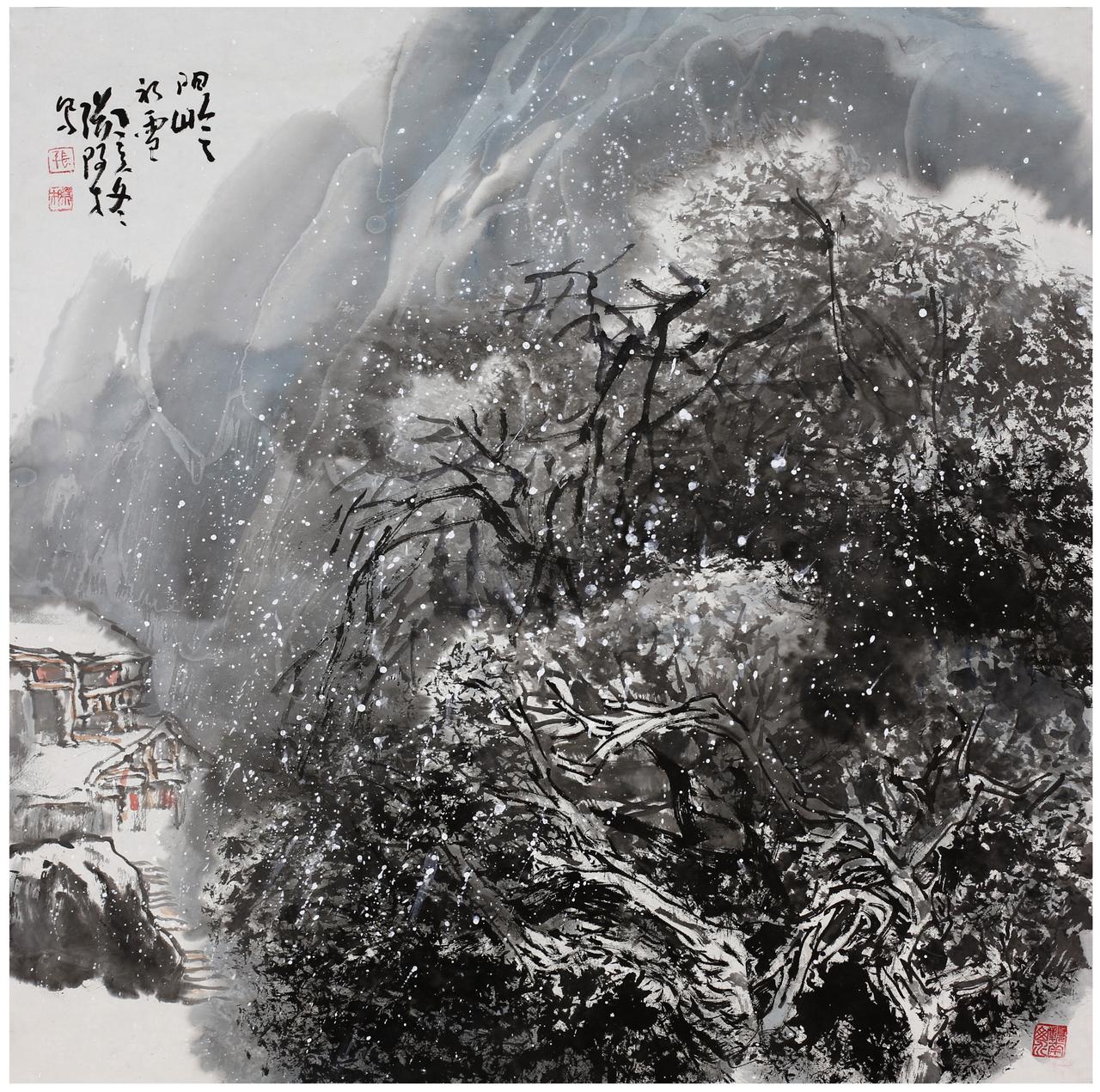 露以立骨，藏以生气——如何理解山水画中的藏露关系？“藏露”本质是虚实关系在画