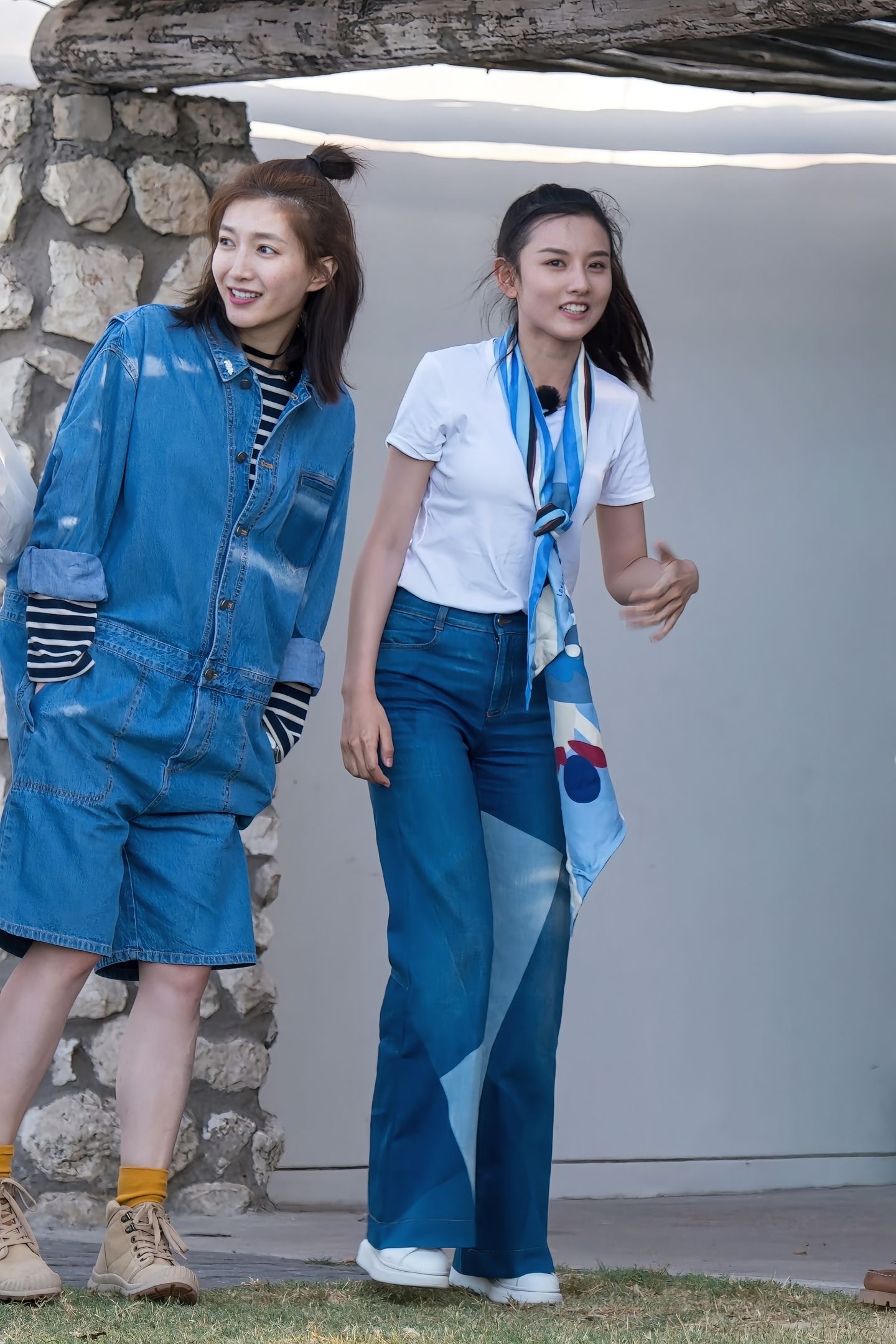 宋祖儿牛仔裤完美身材