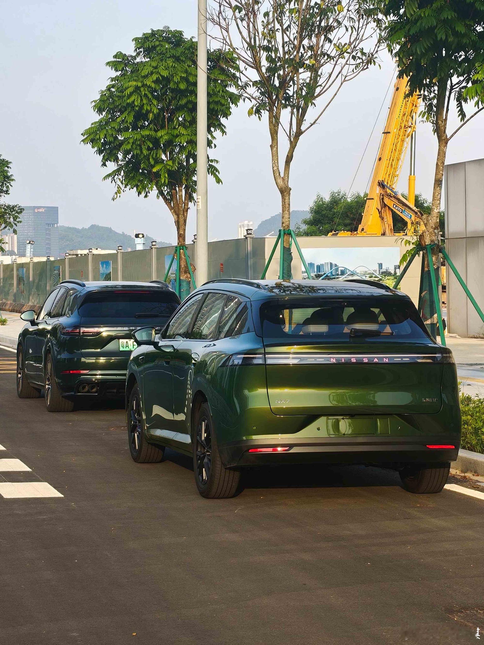 有人在街边偶遇了东风日产NX7，是我也忍不住喊一句“大湾区小卡宴”的程...