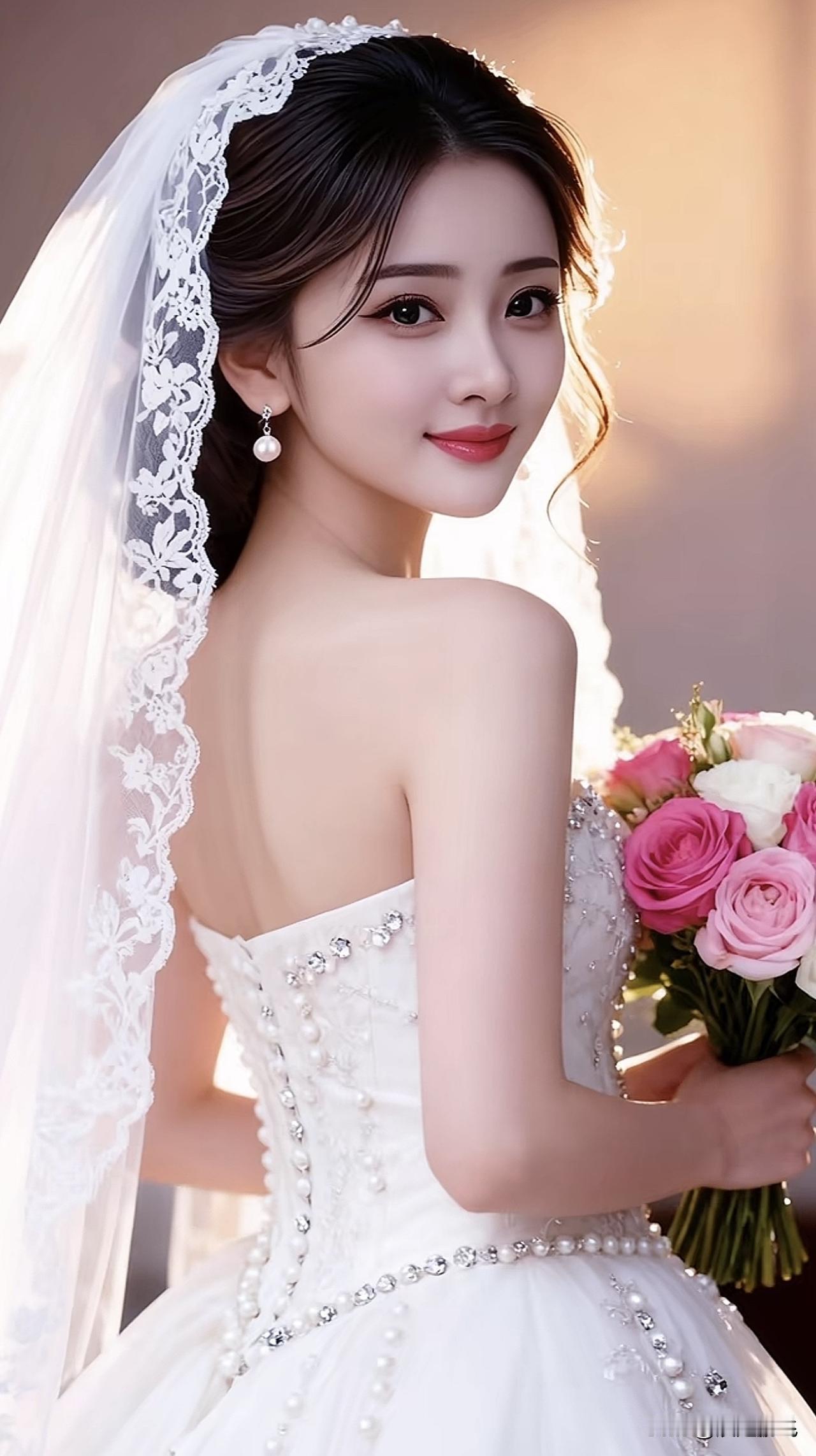 红妆美人笑，花前醉一场。气质红妆女子古典红妆照红妆美人图仙女美人醉红妆美