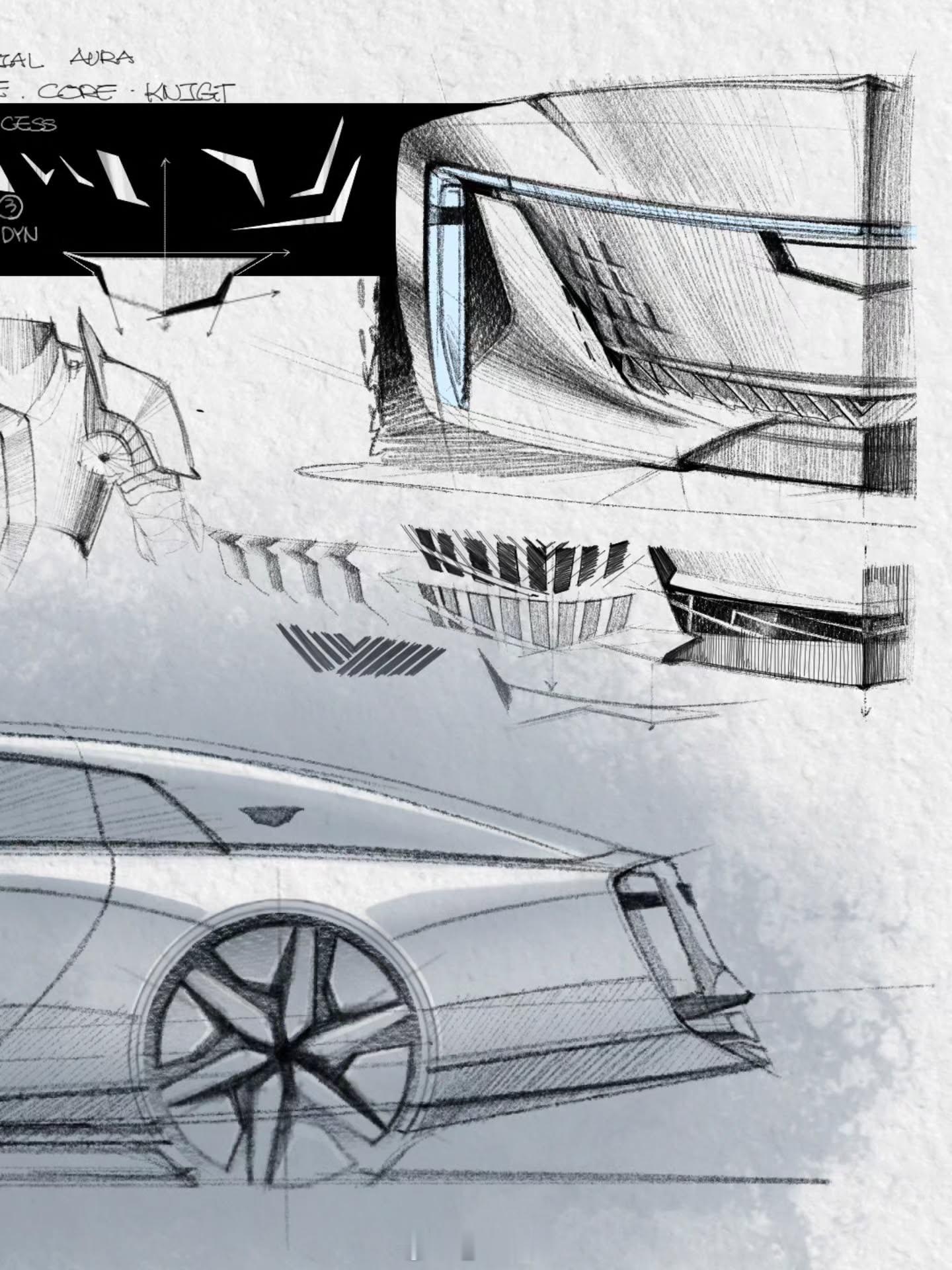 凯迪拉克凯迪拉克新旗舰概念设计设计专业学生作品！凯迪拉克新旗舰概念设计，满分1