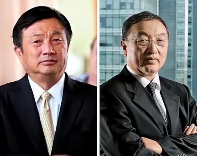 1990年，联想营收4.9亿，华为营收0.5亿；1995年，联想营收67亿，华为