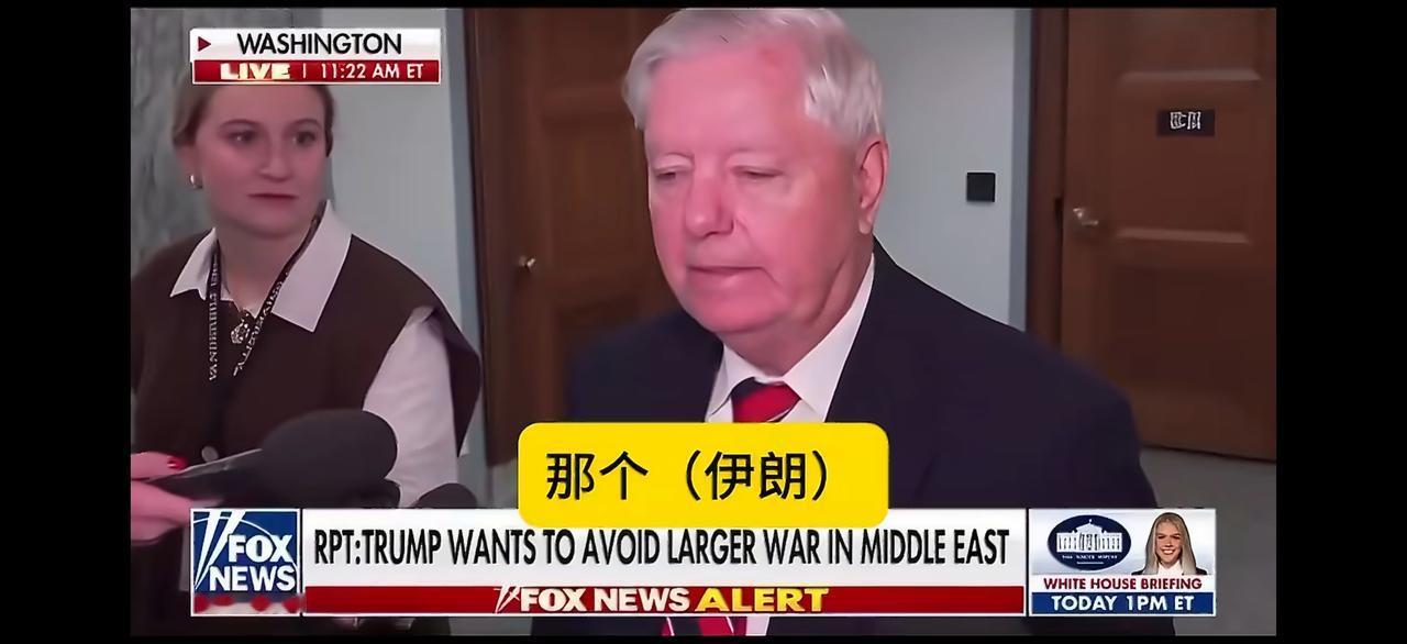 已经挂掉的美国共和党极右翼资深参议员林赛·格雷厄姆生前说了以下这些话：伊朗政权
