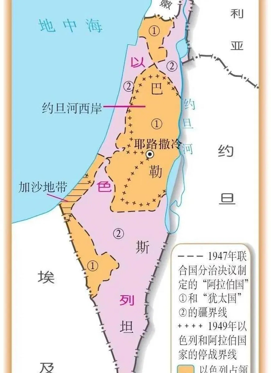 西方大国对巴以冲突的看法现在新闻里，巴勒斯坦和以色列打得