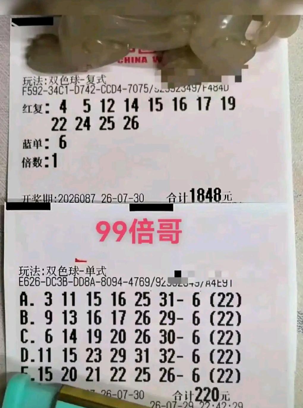 貔貅哥备好两套号码方案迎接本期开奖。一张13+1复式票，红球多选布局，蓝球单挑0