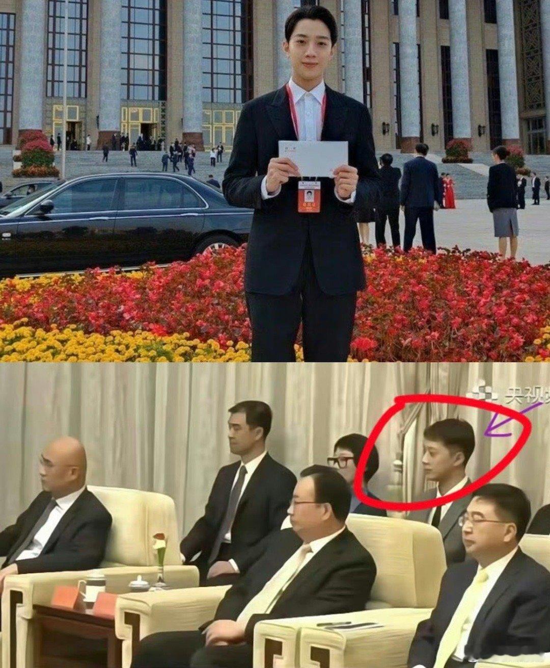 赖冠霖ins晒观礼照放弃了爱豆赛道，感觉赖冠霖真的进入了一个全新的赛道
