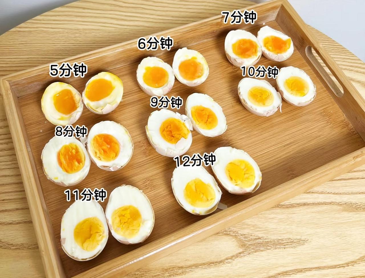 抖音有个博主，一眼就能看出来鸡蛋煮了几分钟几秒！真的神。据他说，因为一天要吃四