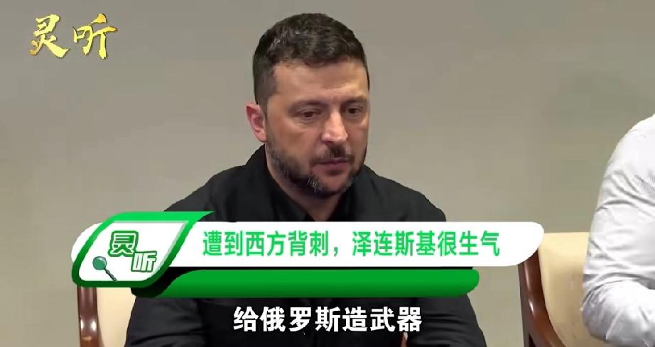 斯基很生气，后果很严重！乌克兰总统泽连斯基一不小心就来了个惊人发现，原来那些口口