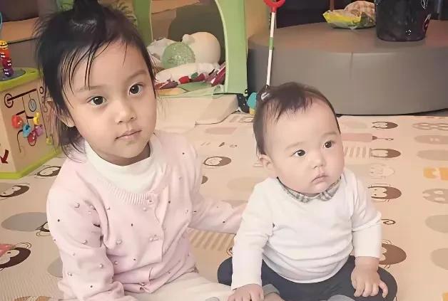 甜馨和小酒窝真的一点没变，这两个孩子真是可可爱爱的长大了。甜馨如今也是大姐姐模