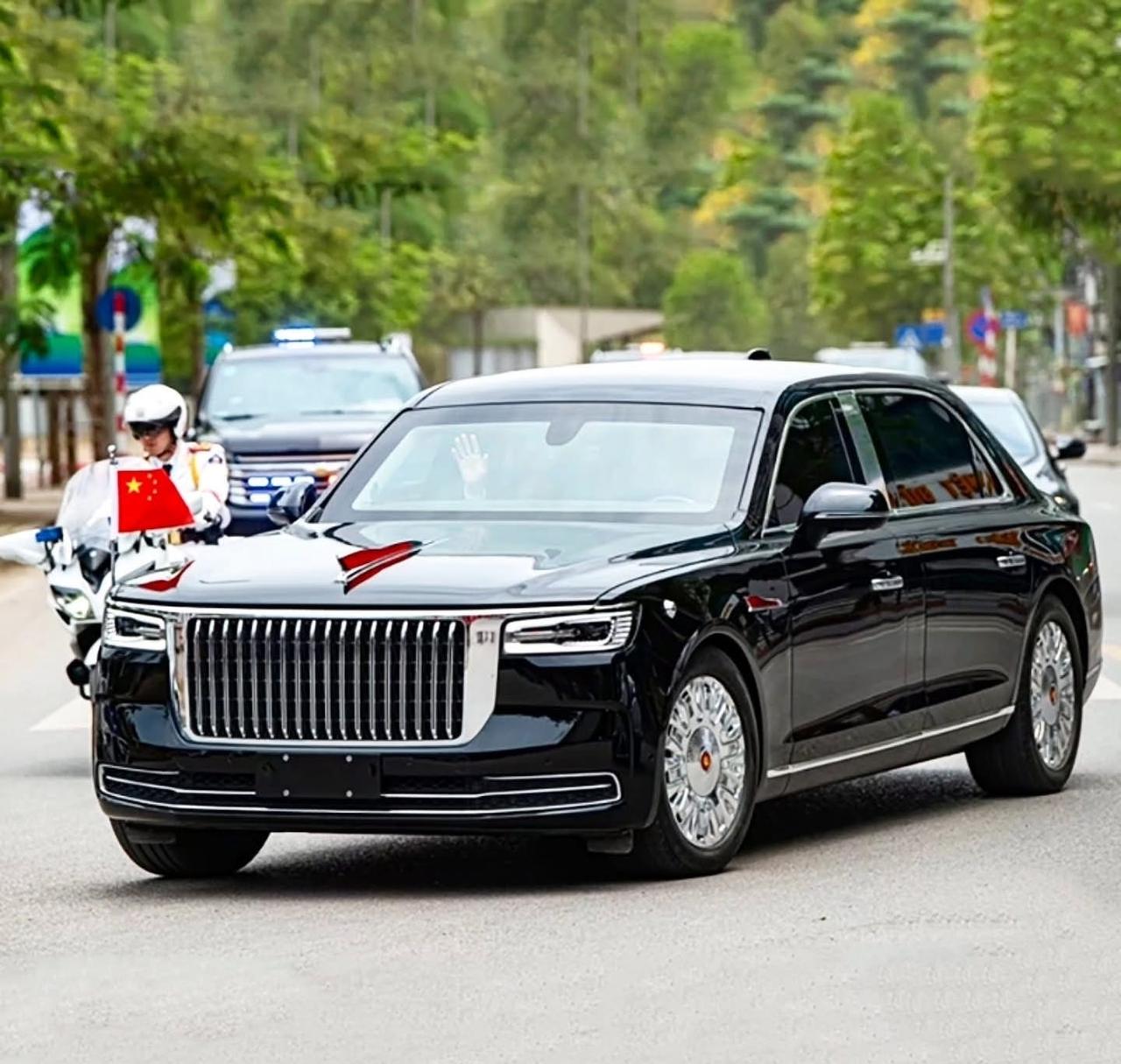 红旗N701在韩国引发巨大的关注！红旗N701是中国一汽集团生产的全球限量版国