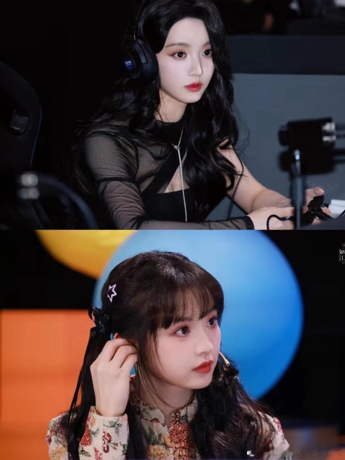 田曦薇扛住了顶光镜头不要小看进娱乐圈的每一张脸，小田把刘海放下来就是甜妹，把刘海