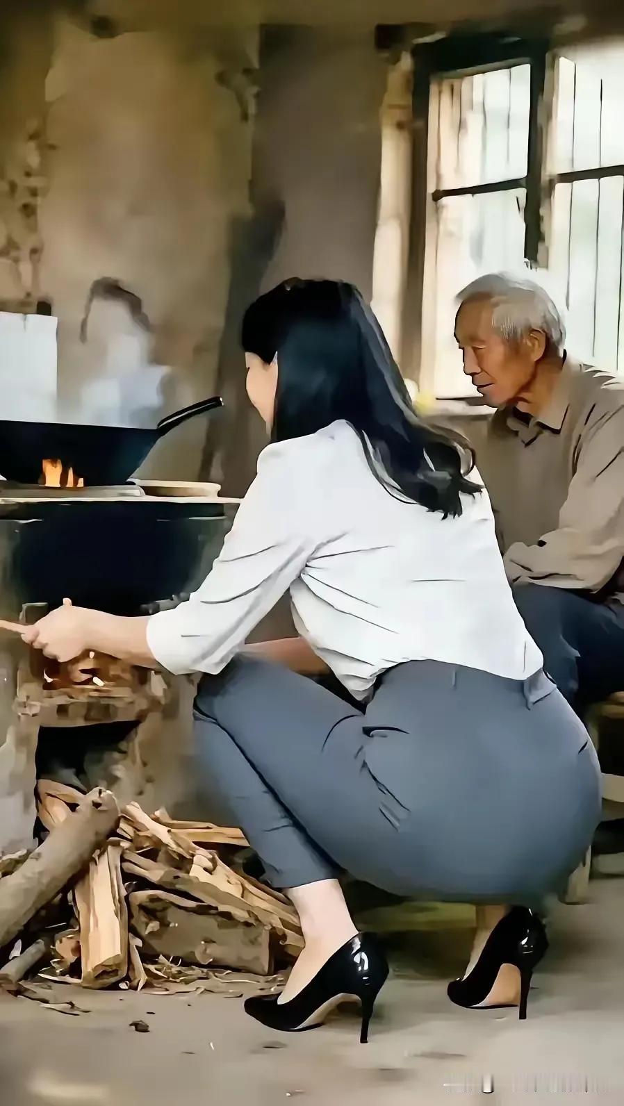 那天，回到老家烧烧地锅，陪爷爷说说话。你烧过地锅吗？会引起许多美好回忆…老家烧