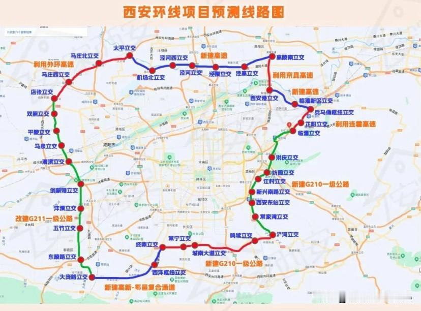 西安渭北“新环线”来了！55公里高速串起临潼、高陵、西咸，今年开工西安渭北交